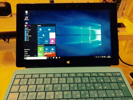 Windows10 surface Pro2
