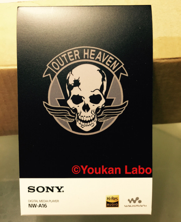 ソニー ウォークマンA NW-A16 メタルギア
