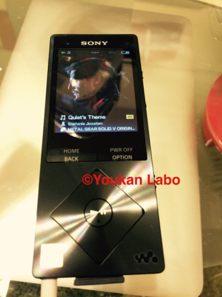 ソニー ウォークマンA NW-A16 メタルギア