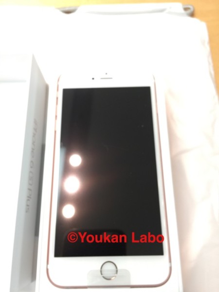 iPhone6S PLUS ローズゴールド Apple Store