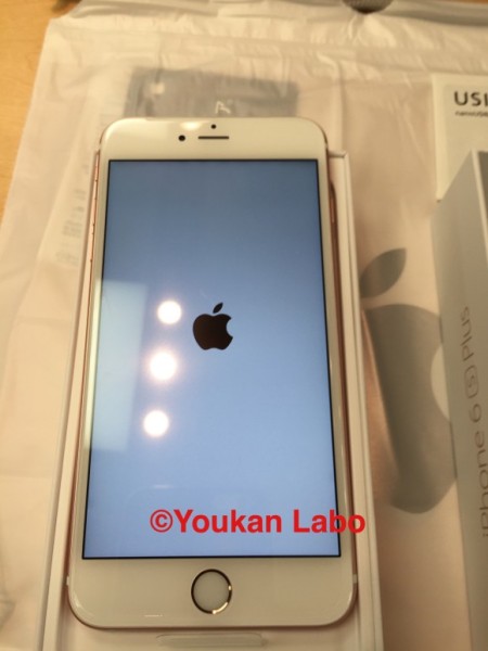 iPhone6S PLUS ローズゴールド Apple Store