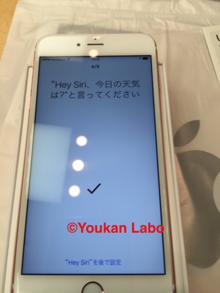 iPhone6S PLUS ローズゴールド Apple Store