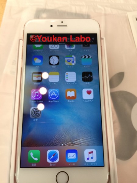 iPhone6S PLUS ローズゴールド Apple Store