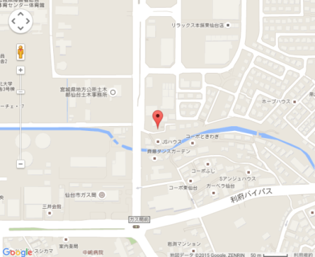 地図　ラーメンビリー