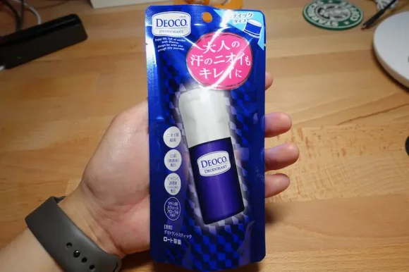 仙台のドラッグストアで見つけて手にとったデオコスティックのパッケージ（2019年）